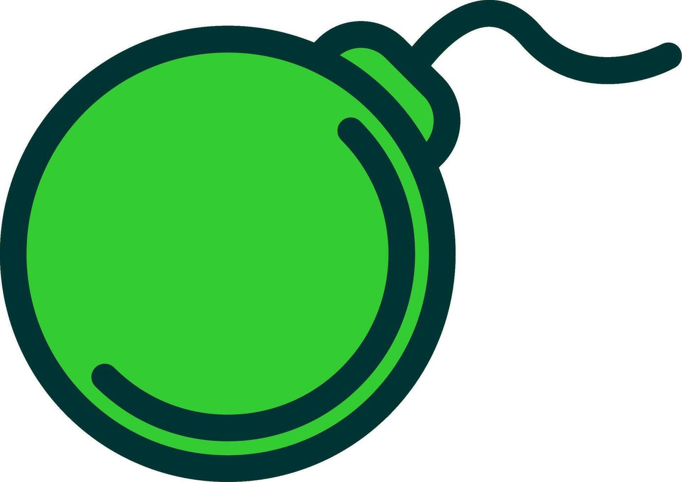 Bomb Colorful Icon Style vector