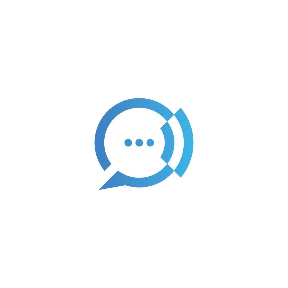 Abstract C Letter Call center logo icon. Client support, customer service creative symbol concept. vector