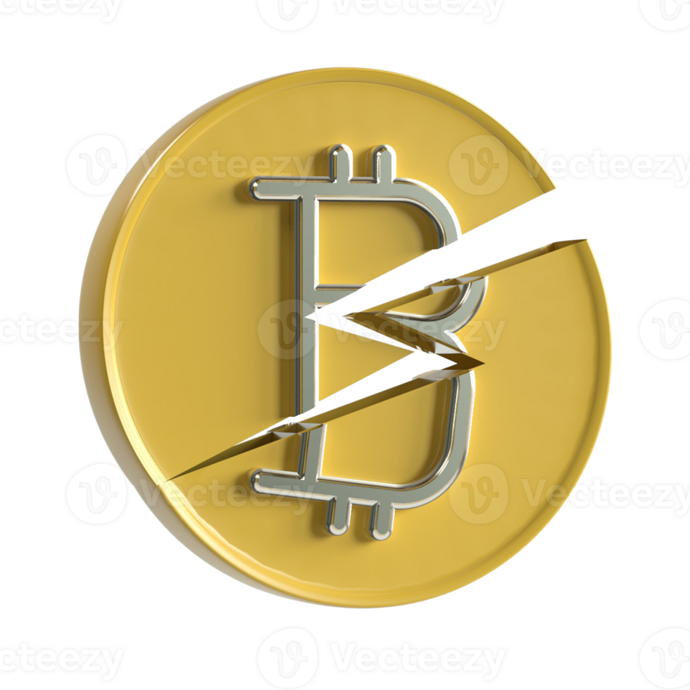3D Crypto Halving Cryptocurrency Online Money png