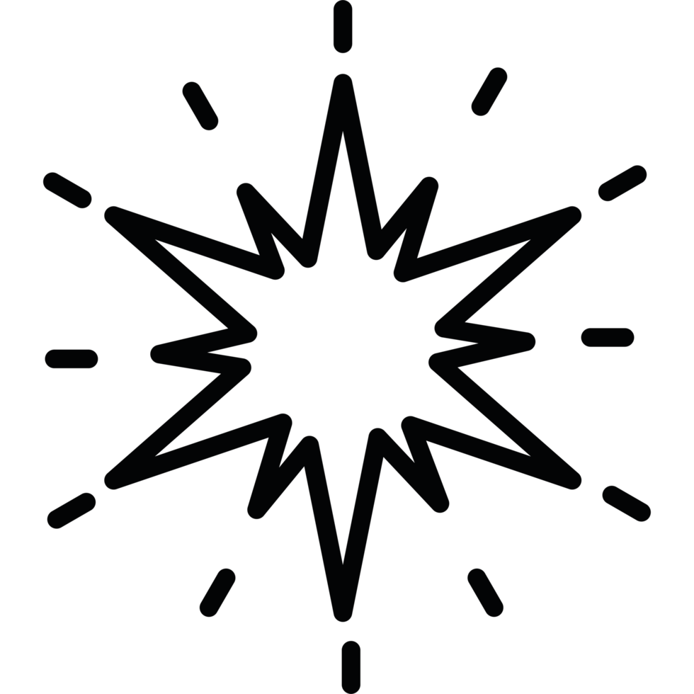 firework icon on a transparent background png