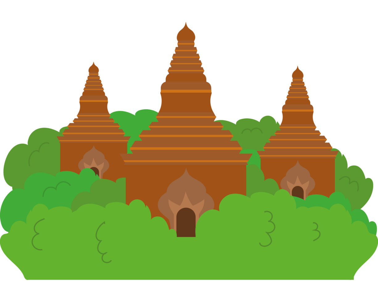 myanmar bagan temples png