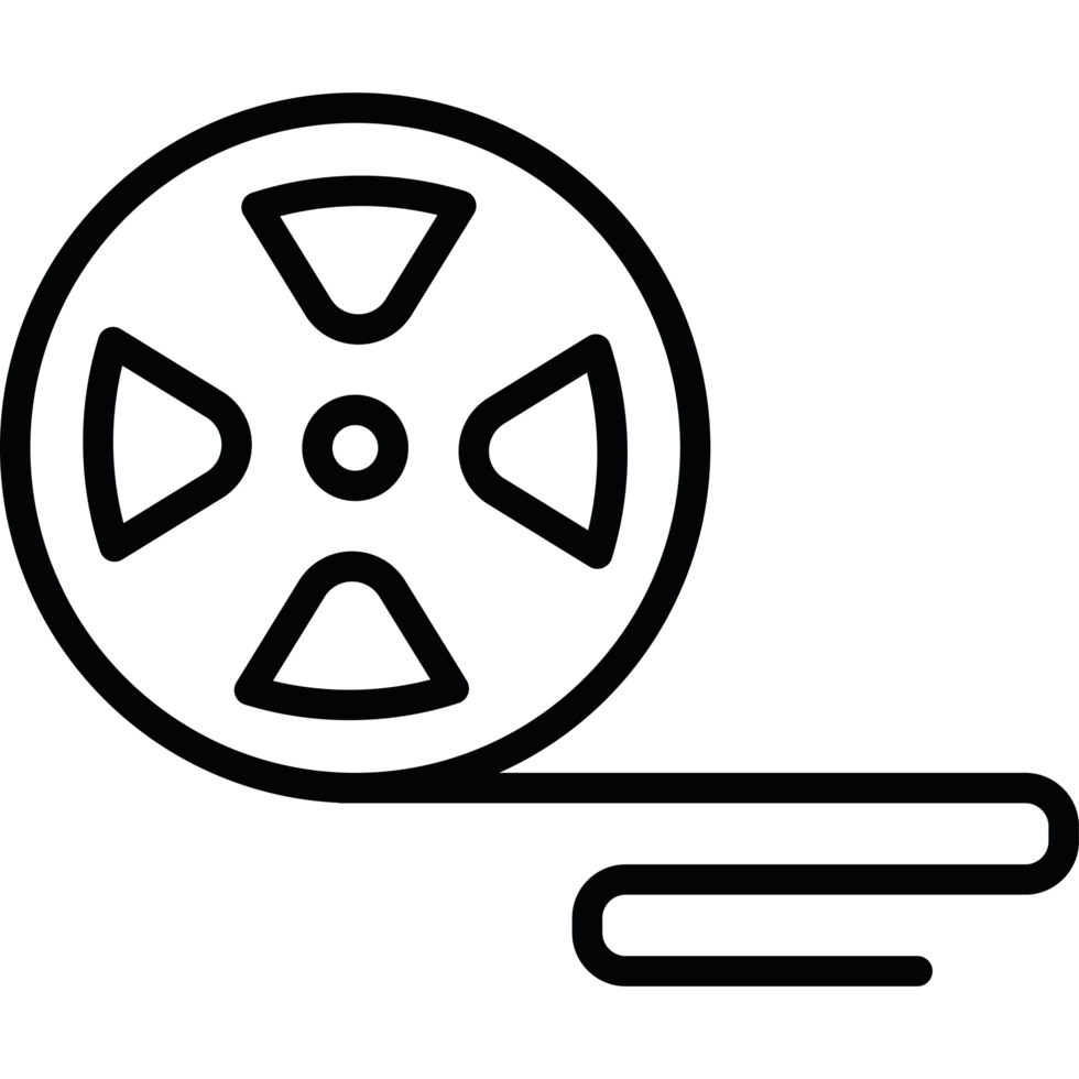movie reel icon png