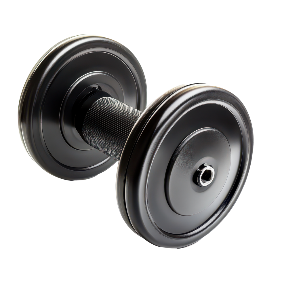 Abdominal roller exercise wheel for effective core workouts and muscle strengthening on a transparent background, Abdominal roller exercise wheel isolated on transparent background png