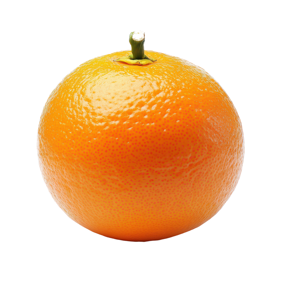 Fresh and vibrant acidless orange isolated on a clean transparent background ready for culinary uses or juicing, Acidless Orangeisolated on transparent background png