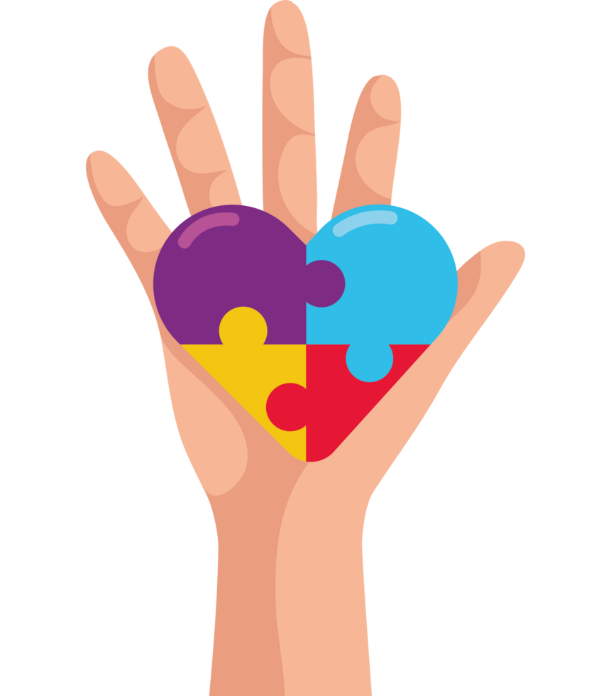 autism syndrome awareness isolated png