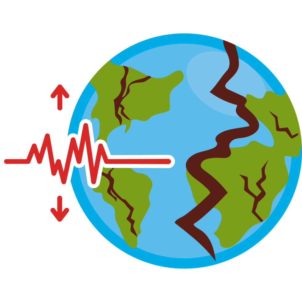 earthquake rupture of the earths crust png
