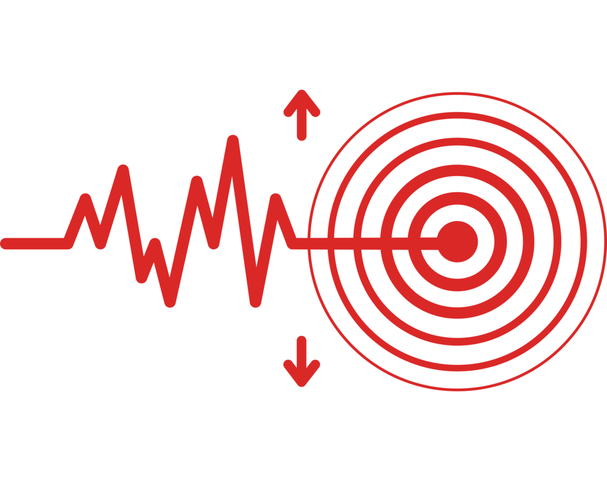 earthquake location epicenter isolated png