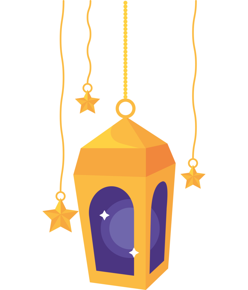 ramadan kareem lamp isolated png
