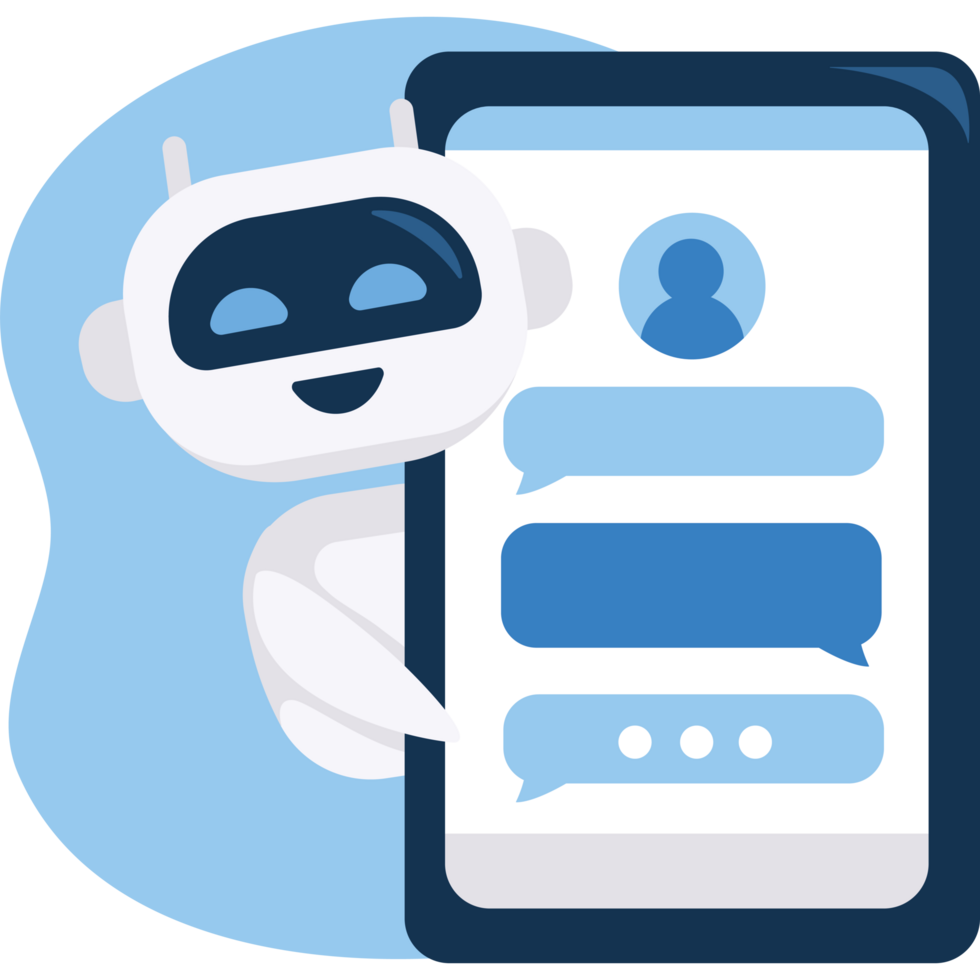 chatbot phone app png