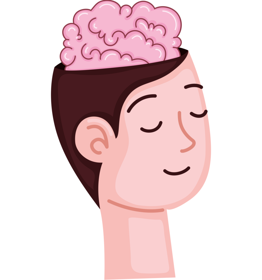 man with brain png