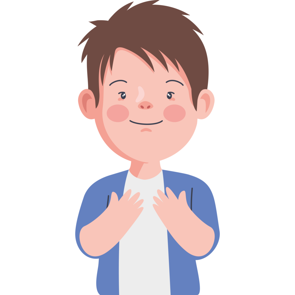 down syndrome boy portrait png