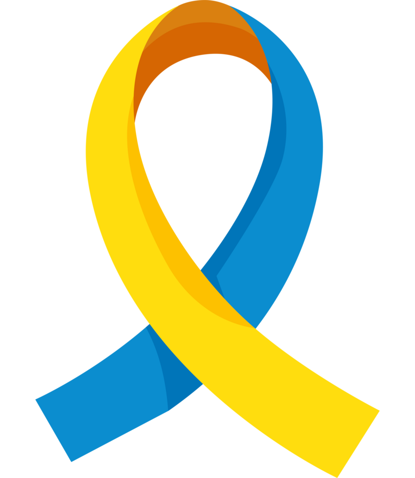 down syndrome ribbon png