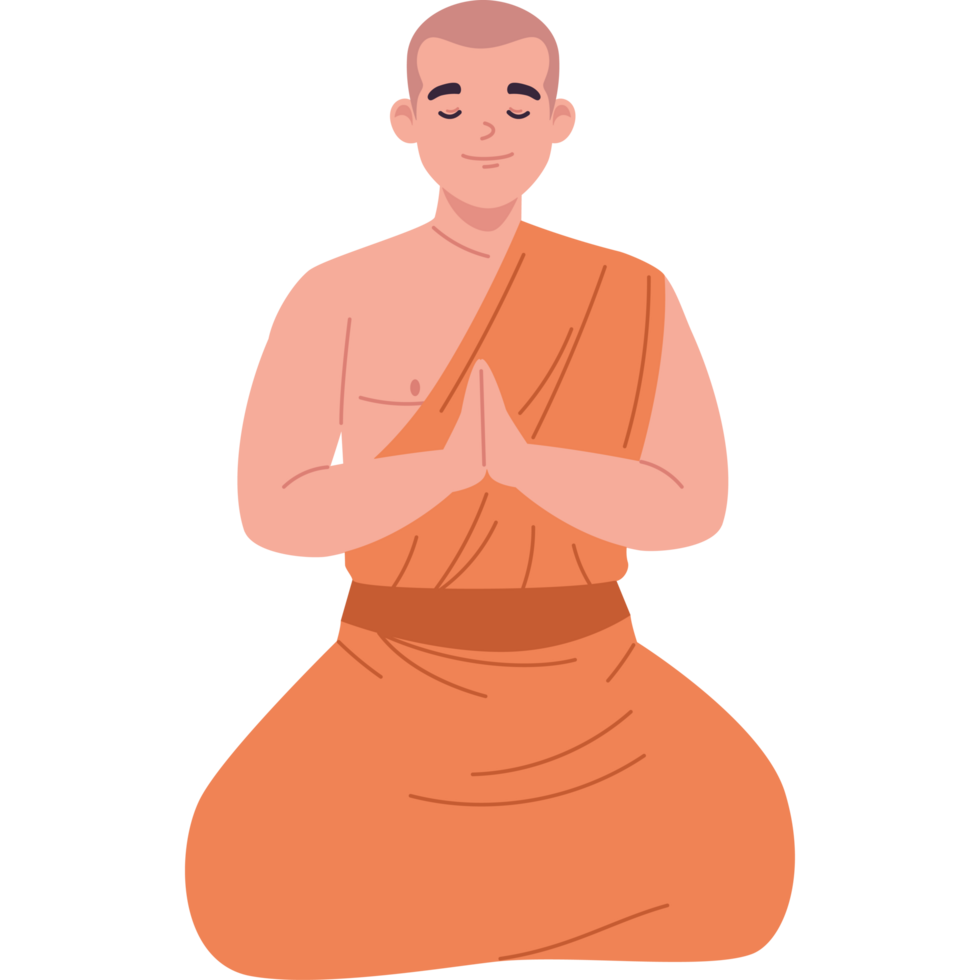 buddhist monk spiritual png