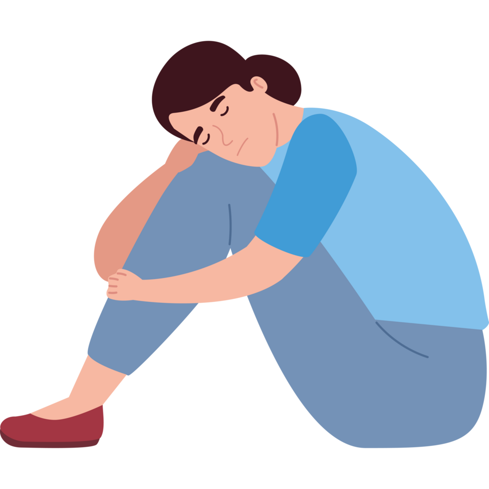 bulimia woman with disorder png