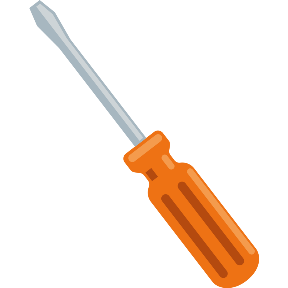 screwdriver construction tool icon png