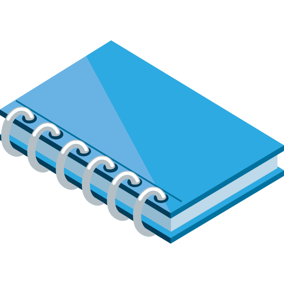 notebook spiral office supplies png