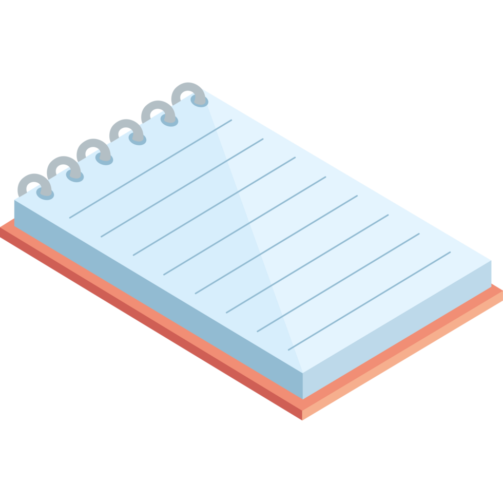 notepad office supplies png