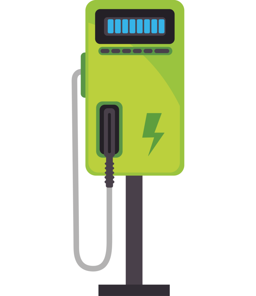 electric vehicle charging station png