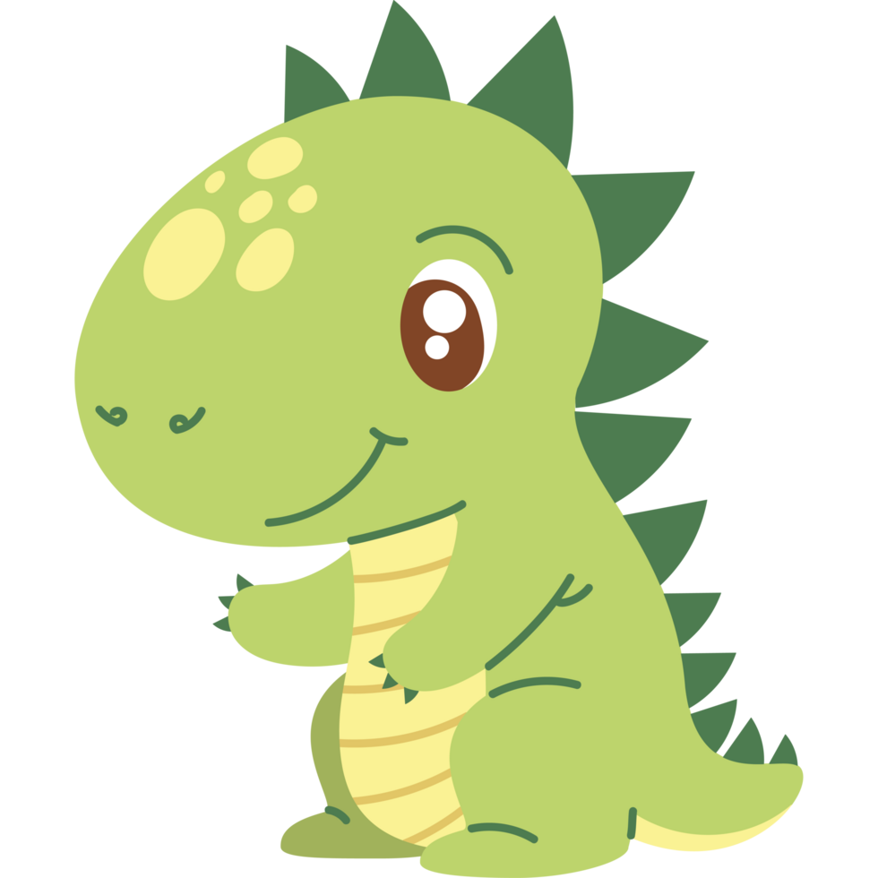 cute dinosaur tender png