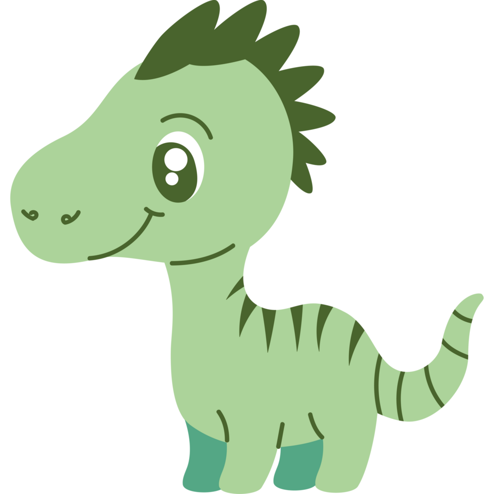 cute prehistoric dinosaur tender png