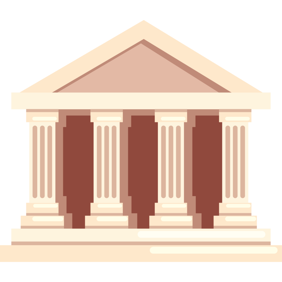 classical building of justice png