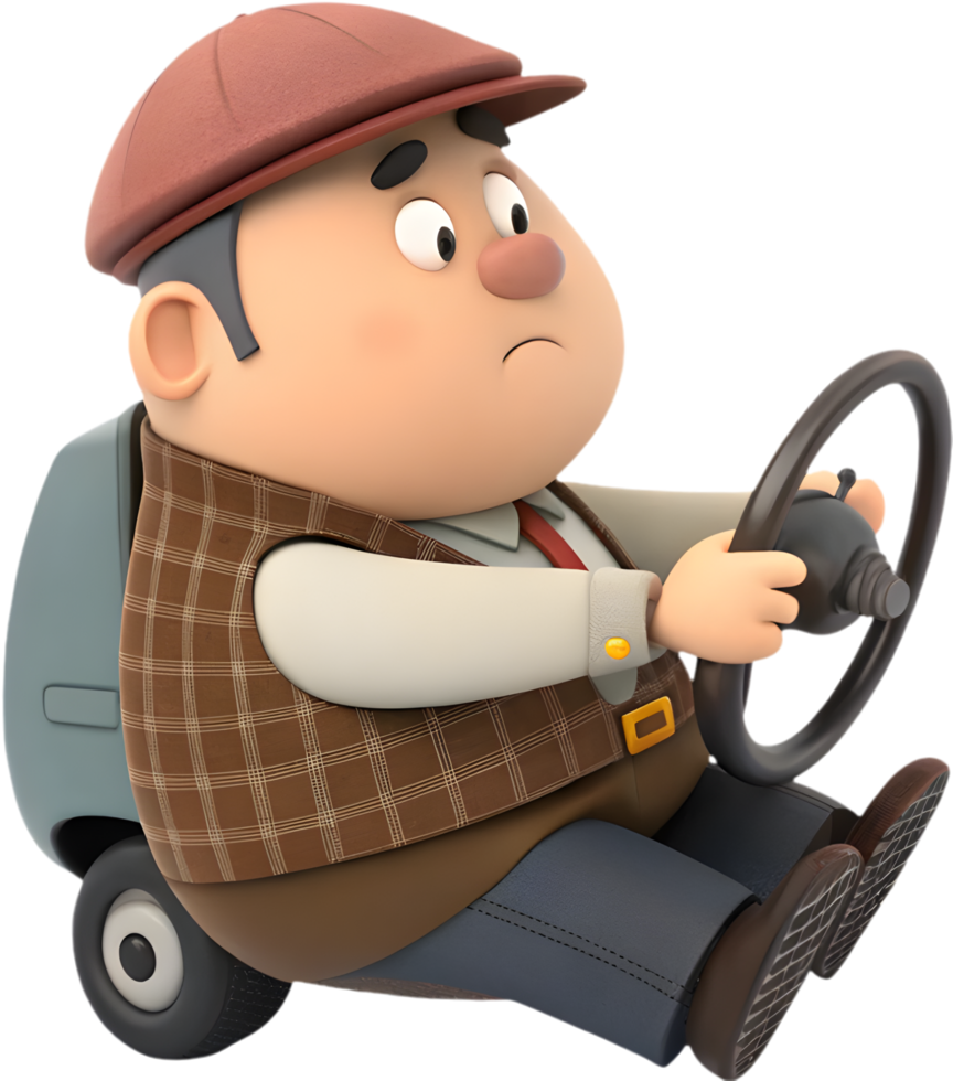 Fun Cartoon Man for Creative, Playful Decorations and Crafts. . png