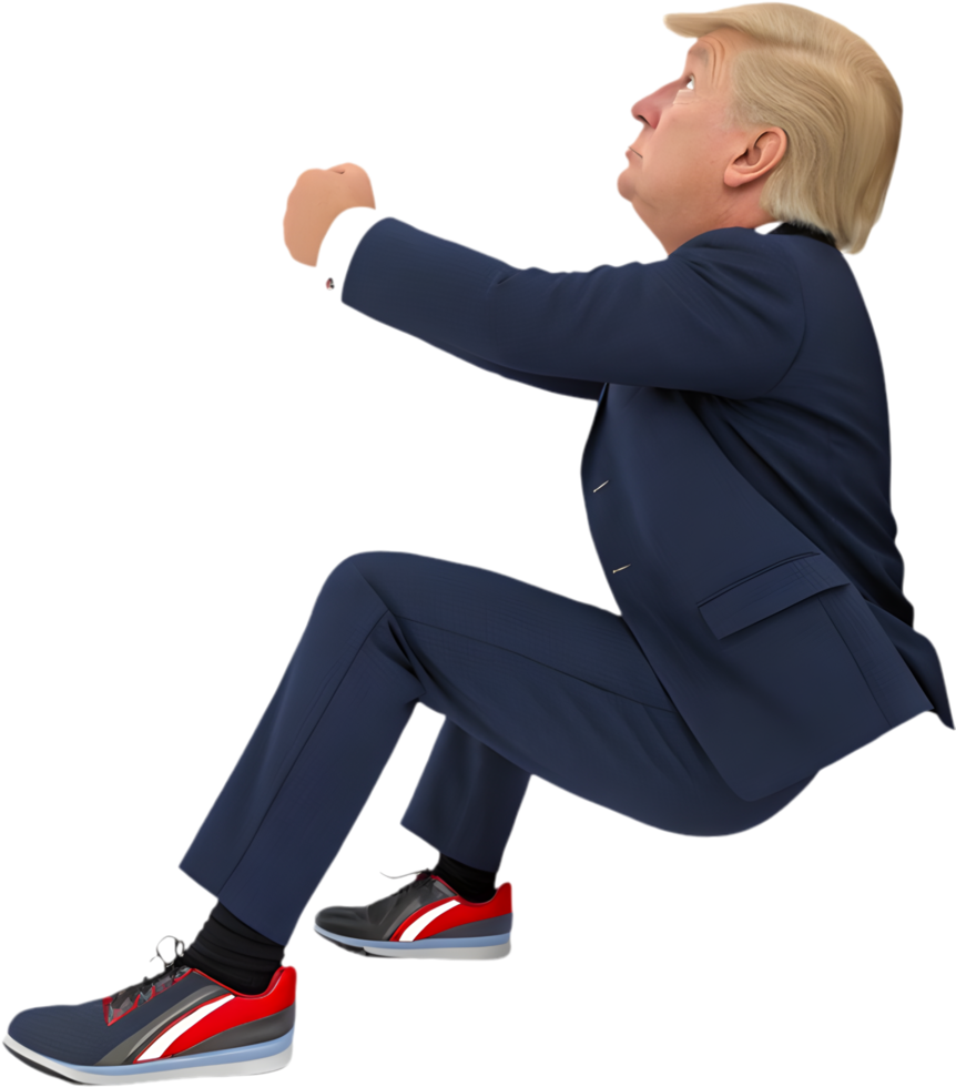 Fun Cartoon Man Exercising for Delightful Project Ideas. . png