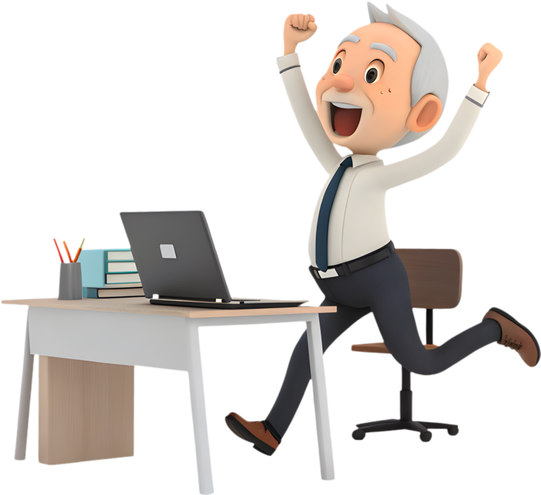 Charming Cartoon Character Brings Playful Solutions to Office Tasks. . png