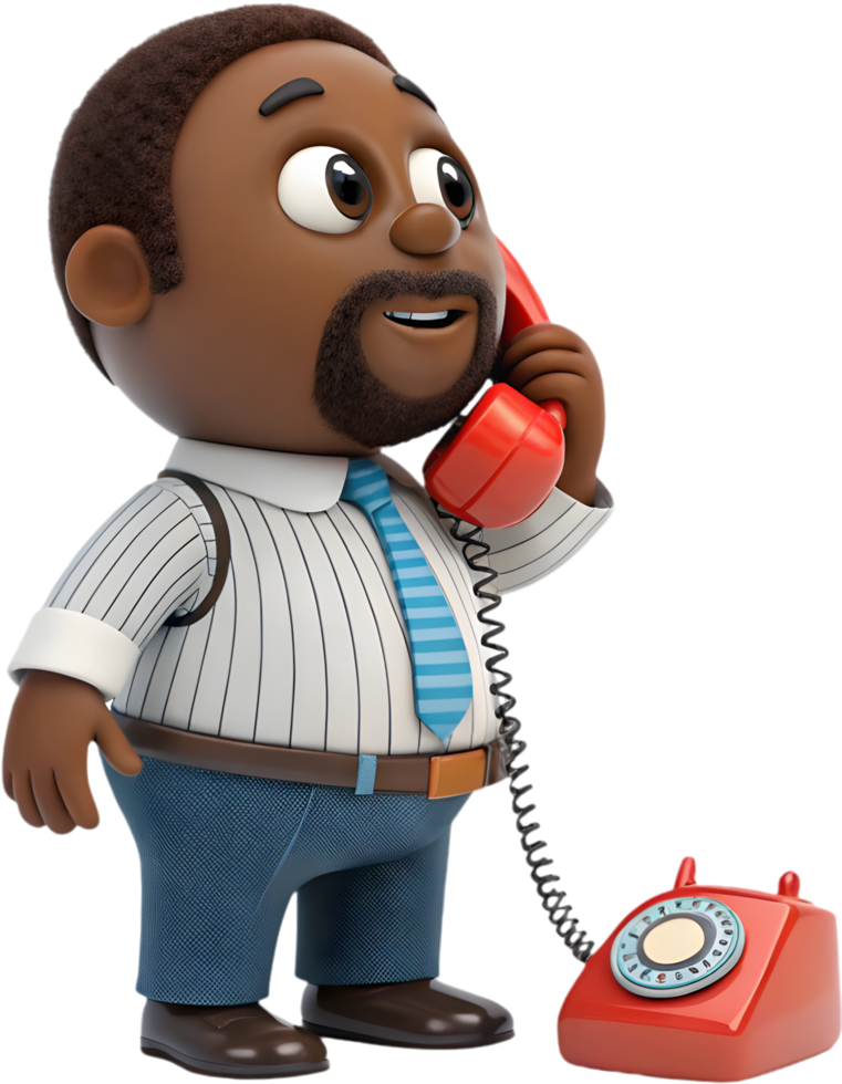 Playful Cartoon Character Tackles Office Challenges with Delight. . png