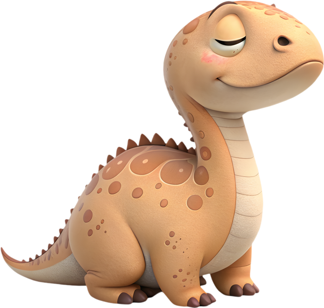 Adorable Minmi Dinosaur Makes Prehistoric Charm Fun and Playful. . png