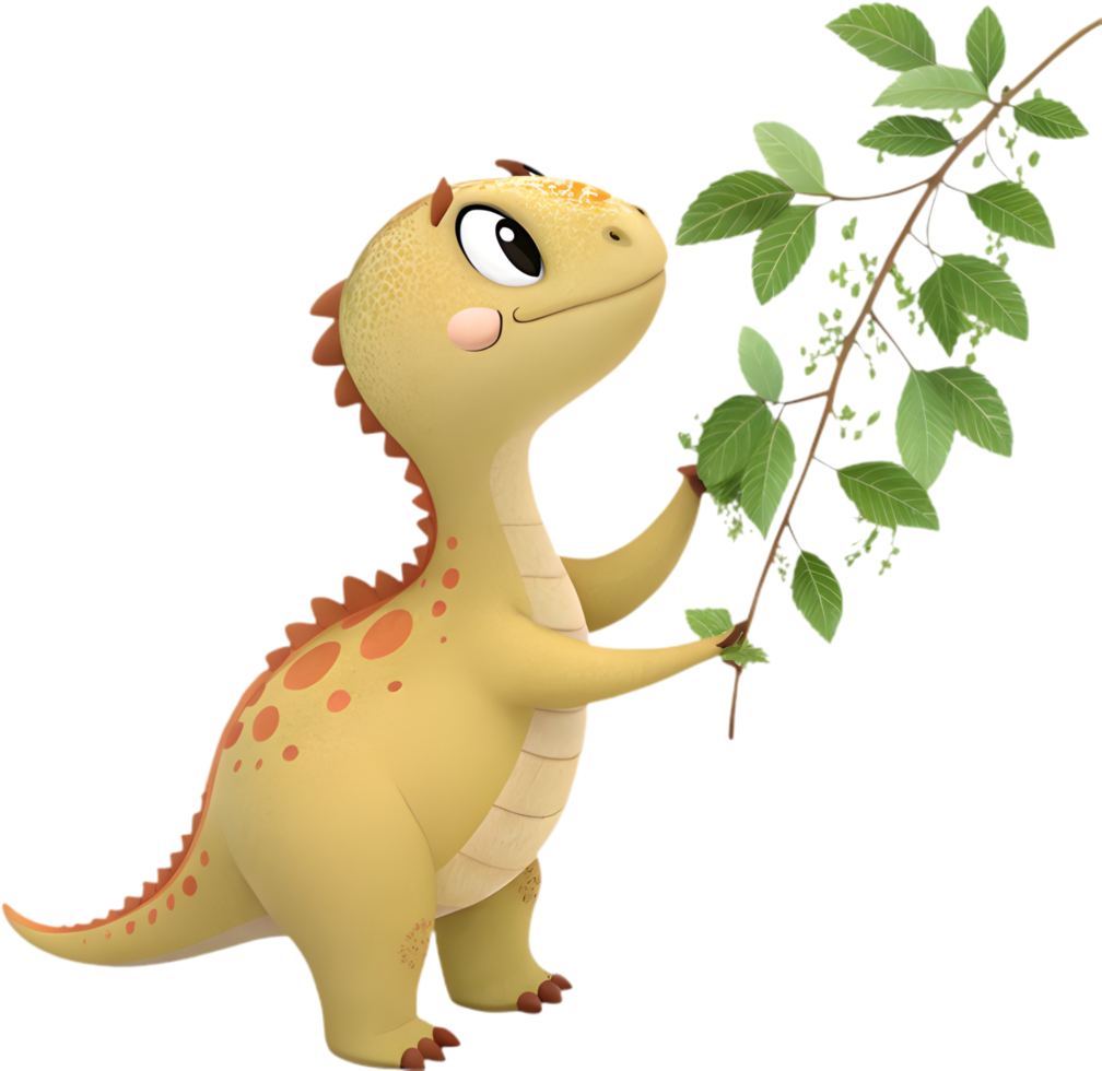 Adorable Minmi Dinosaur Charms with Its Prehistoric Energy. . png