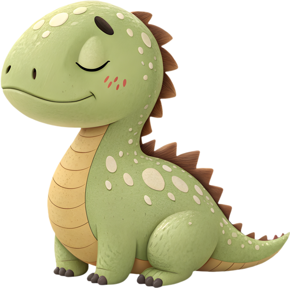 Charming Minmi Dinosaur Spreads Prehistoric Fun in Every Scene. . png