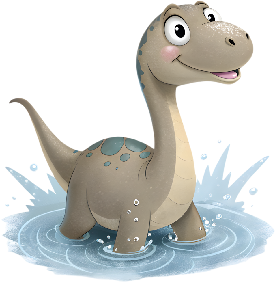 Playful Minmi Dinosaur Creates Joyful Prehistoric Vibes in Art. . png