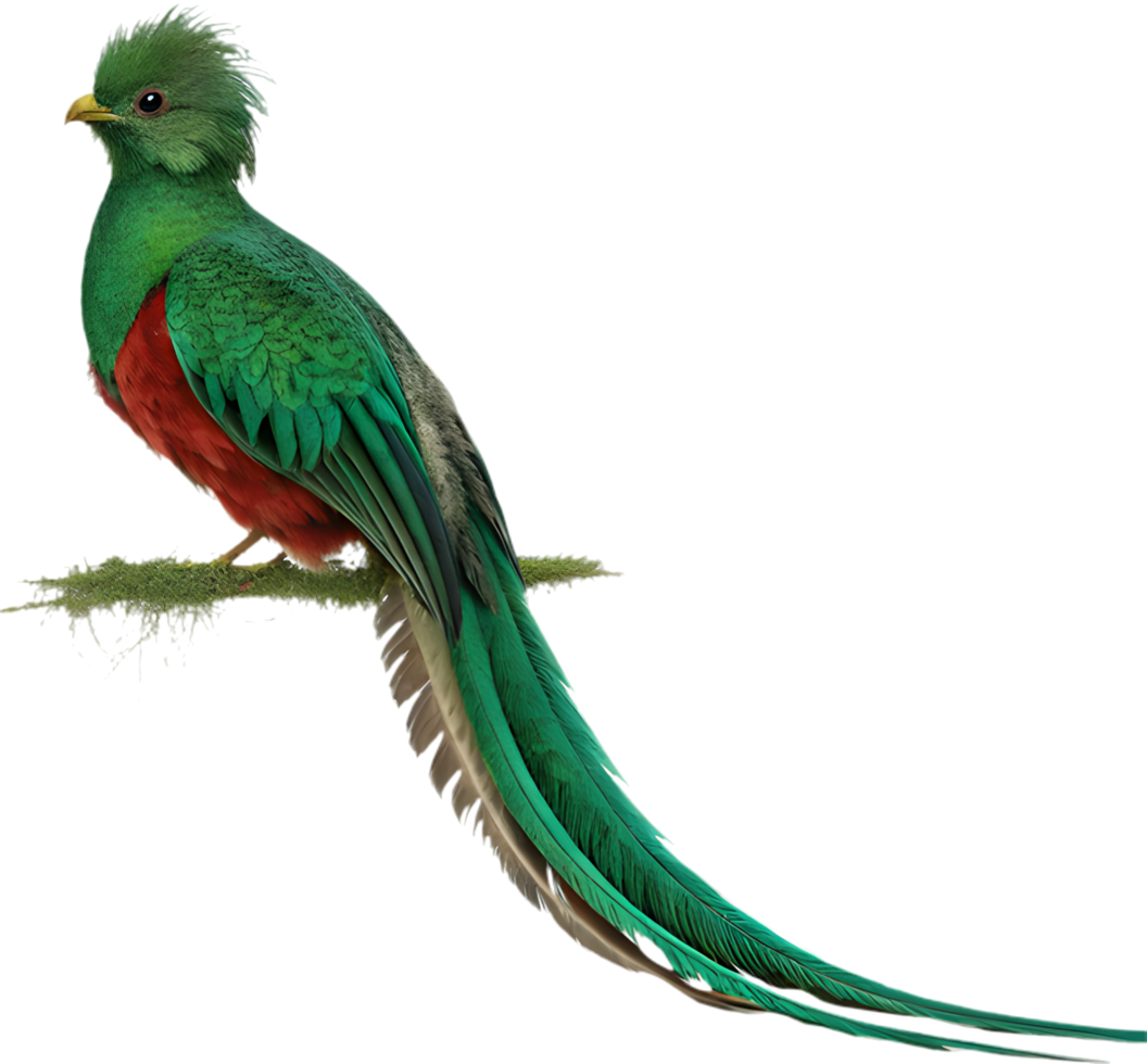 Majestic Resplendent Quetzal Adds Brilliant Colors to Projects. . png