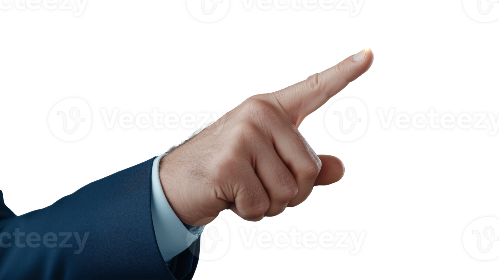 Hand gesture pointing upward with transparent background for clear visual emphasis png