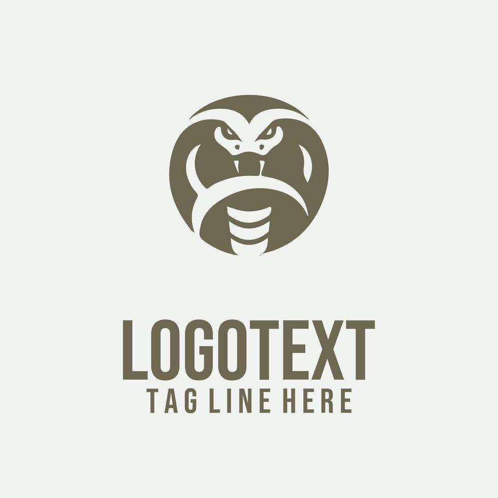 Swift Viper snake logo vector