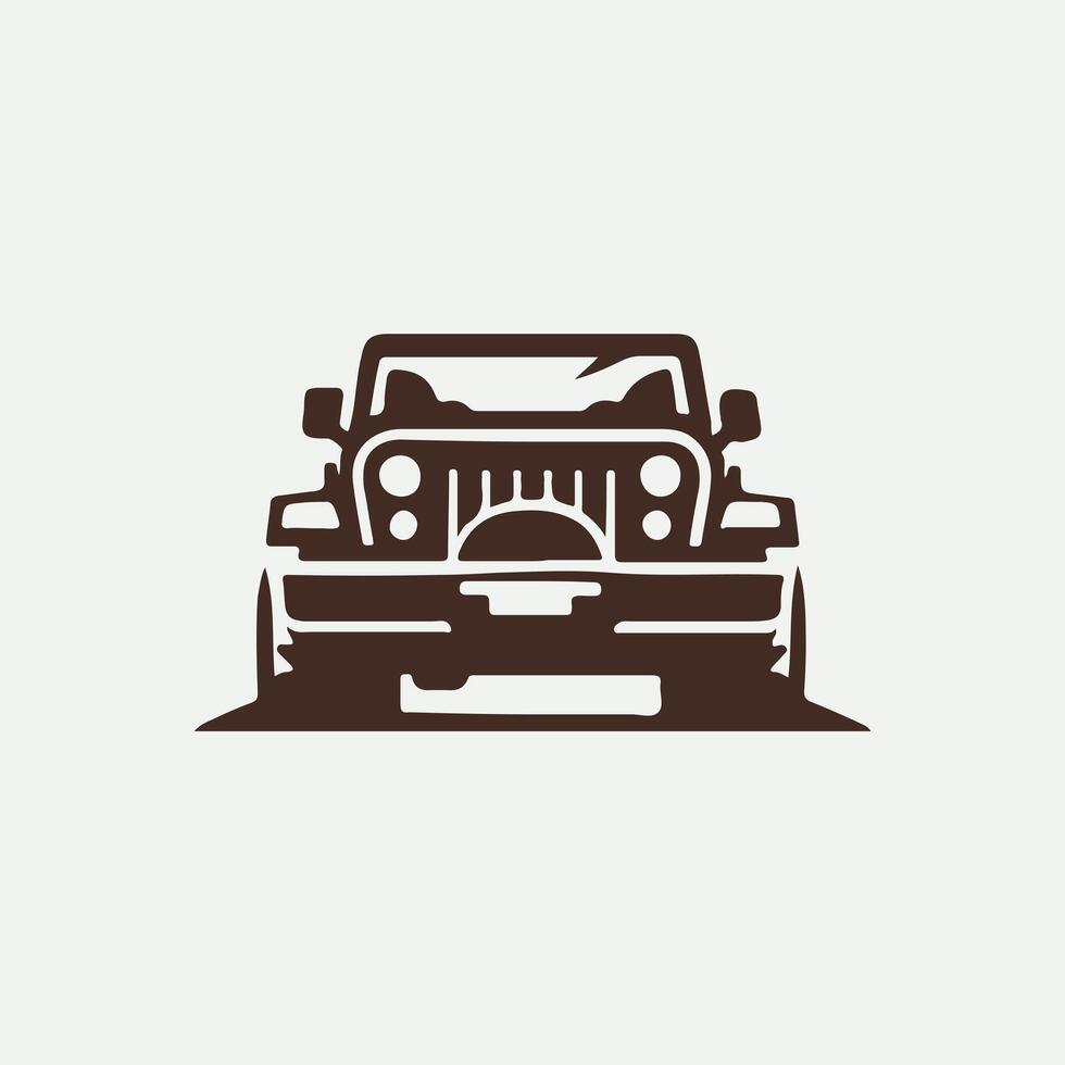 Summit Beast 4x4 off road vehicle vector