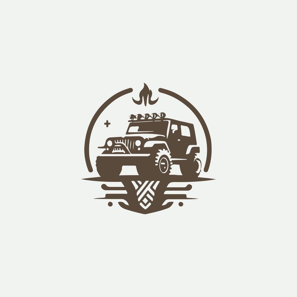 WildRidge 4x4 off road vehicle vector