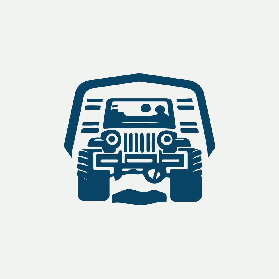 Horizon Runner 4x4 of road vehicle vector