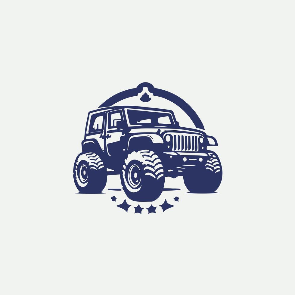 Zoom Cruiser 4x4 of road vehicle vector