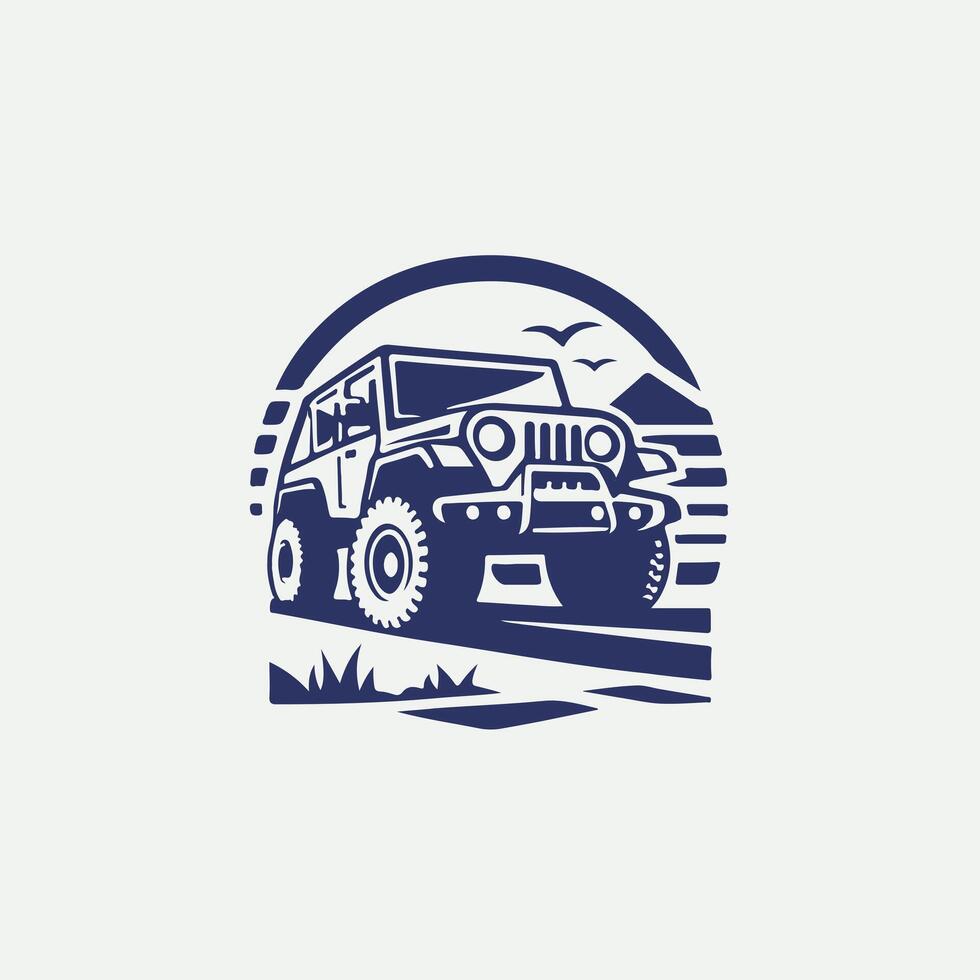 Zoom Cruiser 4x4 of road vehicle vector