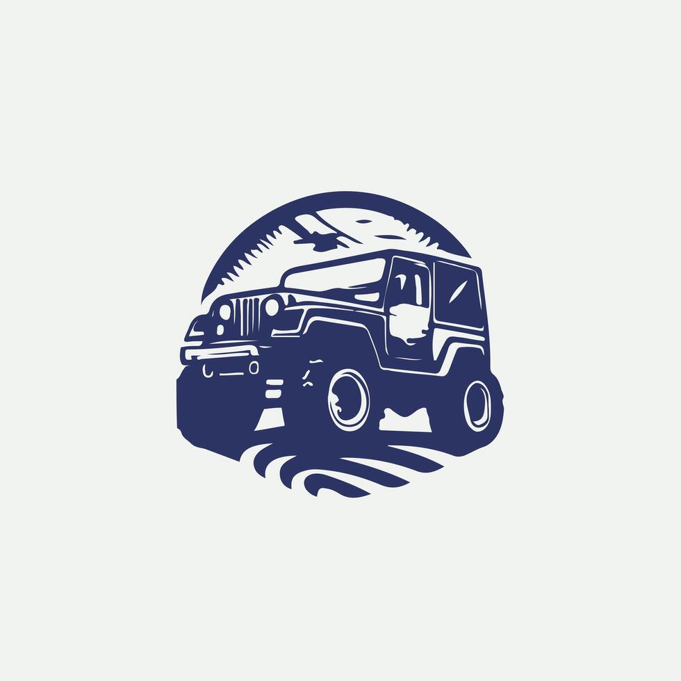 Swift Ride 4x4 of road vehicle vector
