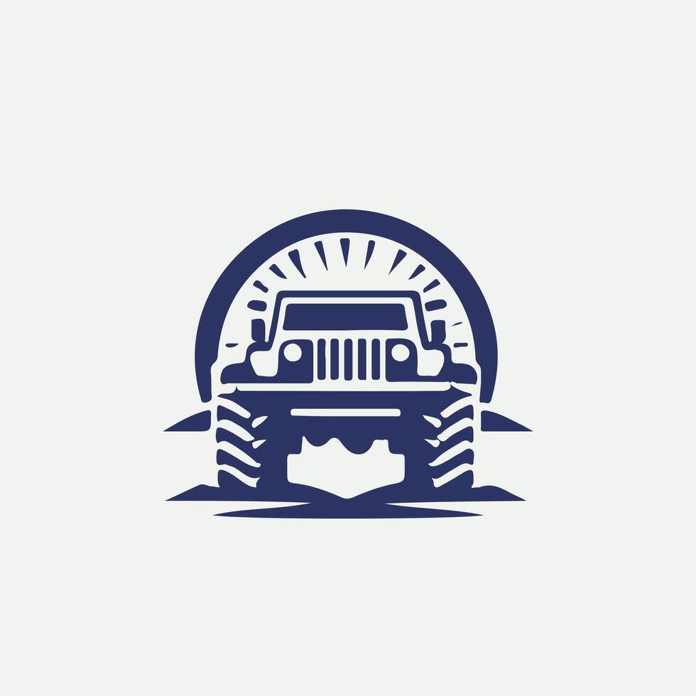Swift Ride 4x4 of road vehicle vector