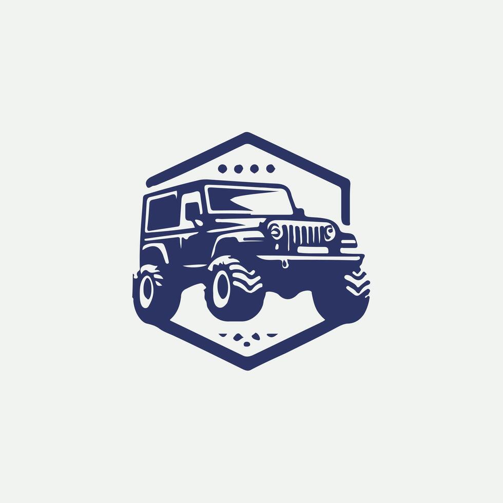 Velocity X 4x4 of road vehicle vector