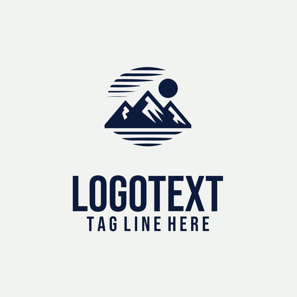 The Mountain Path Logo vector