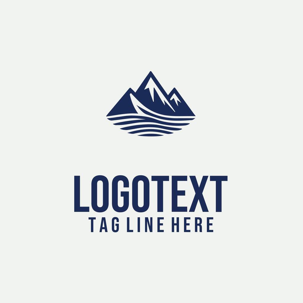 Summit Quest Mountain Logo vector