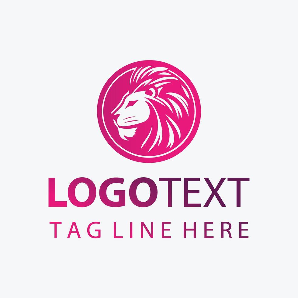 Luxury King Lion Illustrations vector