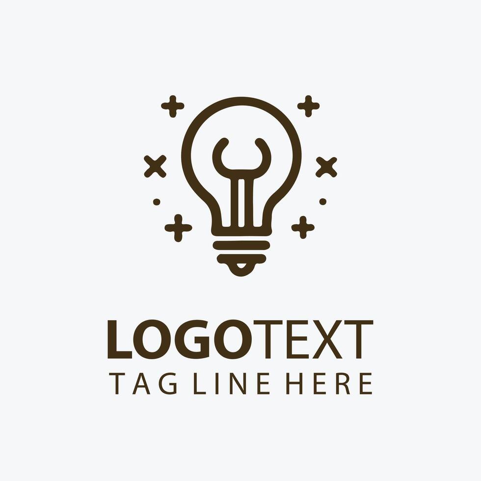 Bulb Logo Design vector