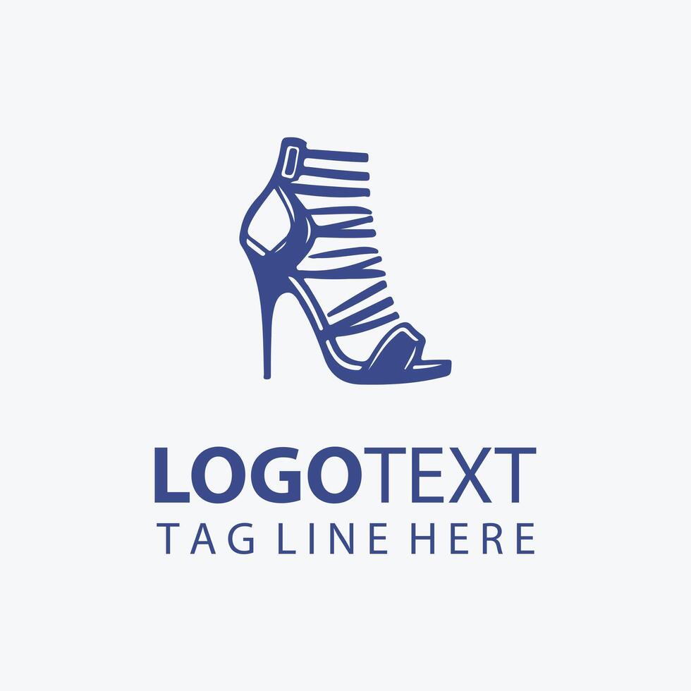Elegant Steps Heels Logo vector