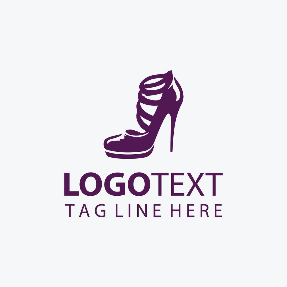Elegant Steps Heels Logo vector